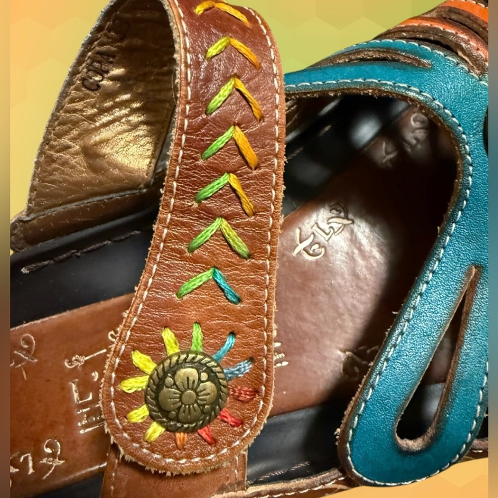 L’artiste Spring Step Multicolored Closed Toe Sandals - Picture 4 of 6